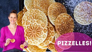 PIZZELLES A stunning and easy Italian pizzelles recipe [upl. by Alimac]