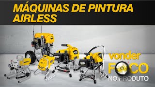 Máquinas de Pintura Airless  VONDER [upl. by Noslrac673]