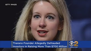 Elizabeth Holmes Founder Of Theranos Charged With “Massive” Fraud [upl. by Kaylil]