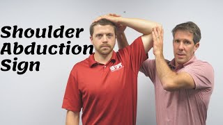 Shoulder Abduction Sign How to Perform it and What it Means [upl. by Adnwahsar]