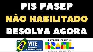 PISPASEP NÃO HABILITADO VEJA COMO RESOLVER AGORA [upl. by Ialocin]