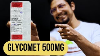 Glycomet 500 mg tablet uses in Hindi  glycomet side effects  Metformin side effects [upl. by Scrivens]