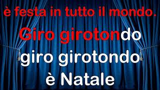 Giorgi Cologgi Girotondo di Natale KARAOKE MM [upl. by Ennaylloh169]