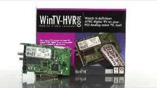 Hauppauge WinTVHVR1600 Hybrid Video Recorder [upl. by Etnovad711]