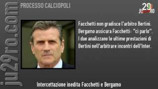 Intercettazioni Inedite Facchetti e Bergamo del 261104 [upl. by Dougall309]