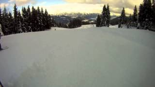 Skiing quotCarniaquot at Nassfeld ski resort in the Austrian Alps [upl. by Mollie677]