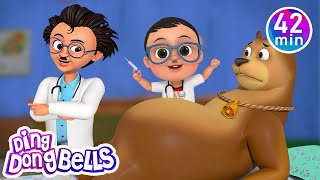 Mai Doctor Hoon  16 more Rhymes in Hindi Nursery Rhymes  Ding Dong Bells [upl. by Valoniah493]