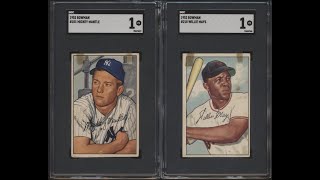 1952 Bowman Baseball Set Break  Burls Weekly Livestream 1142024  9 PM CT [upl. by Mcgee]