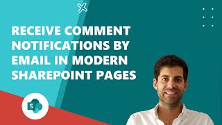 Receive comment notifications by email in Modern SharePoint Pages [upl. by Safier]