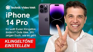 iPhone 14 Pro  Klingelton einstellen • Tutorial [upl. by Ymerej]