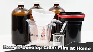 How to Develop C41 Color Film at Home Step by Step Easy Tutorial [upl. by Amaso845]