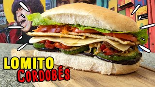 PAN DE LOMITO CORDOBÉS 🤯  La mejor receta vegetariana que encontrarás [upl. by Anitap]