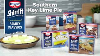 Southern Key Lime Pie with Dr Oetker Shirriff [upl. by Soirtimid]