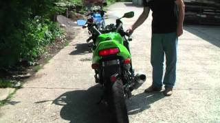 Kawasaki ZXR 250 Sound [upl. by Leuqar]