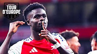 PREMIER LEAGUE  Bukayo Saka estil sousestimé au niveau européen [upl. by Amek]