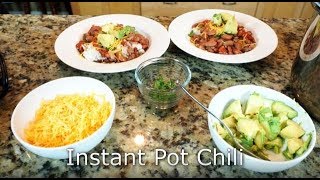 Instant Pot Chili with Dry Beans [upl. by Wald921]