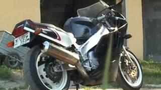 YAMAHA FZR 1000 R 1990 walkaround 90 [upl. by Nelyk]