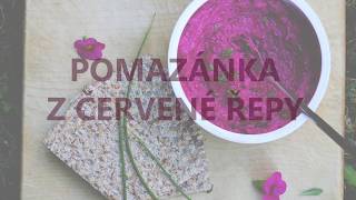 Videorecept – pomazánka z červené řepy [upl. by Shaya]