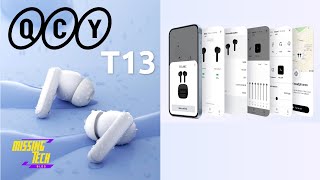 QCY T13 Cuffie Bluetooth con cancellazione del rumore e App di configurazione [upl. by Mame887]