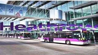 LHR Connecting at Heathrow Terminal 5 to 3 Bus Transfer [upl. by Townshend370]