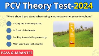 PCV Theory Test Made Easy 50 Question  Theory test 2023 [upl. by Tomkin]