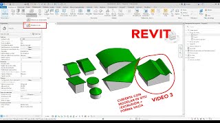 TIPOS DE CUBIERTAS EN REVIT  PARTE 3 [upl. by Liponis]