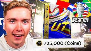 Jeg ÅPNET en 725k PACK med COINS og FIKK 🔥🏆 [upl. by Nereil]