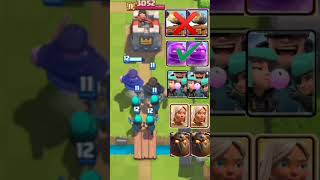 Can they get 3 crowns clash royale challenge clashroyale shorts [upl. by Casilda]