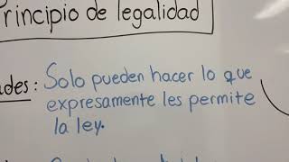 Principio de legalidad [upl. by Ainomar]