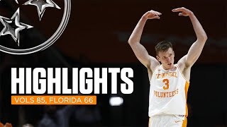 HIGHLIGHTS Vols 85 Florida 66 Jan 16 2024 [upl. by Anerac]