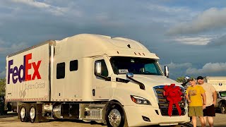 2020 Freightliner Cascadia with a 110quot Bolt Custom Sleeper Truck Tour [upl. by Nidnarb]