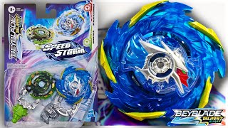 ULTIMATE LEFT SPEEDSTORM NEW HELIOS BLAZEBRINGER H6 OUTER ZONEZSPM Beyblade Burst Surge Review [upl. by Chapel]