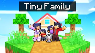 Having a TINY FAMILY in Minecraft [upl. by Alfonso230]