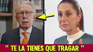 LA PRESIDENTA PONE EN SU LUGAR A DORIGA QUIEN SE TUVO QUE TR4G4R SUS PALABRAS [upl. by Niuqauj]