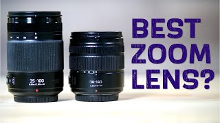 Lumix 14140mm vs Lumix 35100mm Lens Comparison [upl. by Milson]