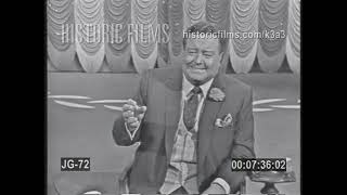 JACKIE GLEASON ON HOW TO CELEBRATE NEW YEARS EVE 1965 [upl. by Shawnee]