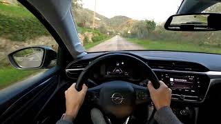 Opel Corsa F 2020 Elegance 15 100 hp Diesel  POV Driving [upl. by Axel]