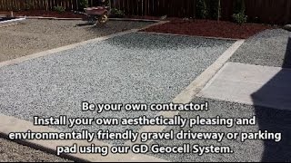 How to Install a Gravel Driveway or Gravel Parking Pad [upl. by Dranek548]