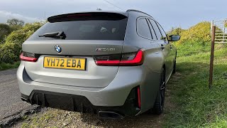 2023 BMW M340i LCI Touring Review  The Budget M3 Touring [upl. by Apthorp58]