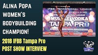 Alina Popa  IFBB Tampa Pro 2018 [upl. by Danie]