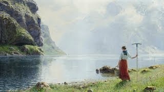 Art Hans Dahl Norwegian painter 18491937  Edward Grieg Peer Gynt [upl. by Eirallih125]