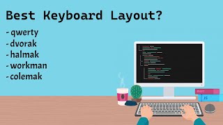 Best Keyboard Layout qwerty vs dvorak vs workman vs colemak [upl. by Eizdnil572]