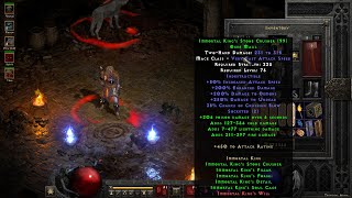 Diablo 2 Resurrected Town Dump Werebear Druid Preview [upl. by Ontina443]