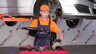 How to change front lower arm on OPEL ASTRA H TUTORIAL  AUTODOC [upl. by Tihor]