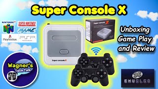 Super Console X Retro Game Console Play Dreamcast N64 PS1 NES SNES PSP MAME and more [upl. by Welker]