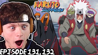 JIRAIYA VS PAIN Naruto Shippuden Reaction Episodes 131 132 [upl. by Laurita207]