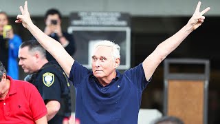 Roger Stone Arrested at Home Wearing Pajamas [upl. by Clower735]