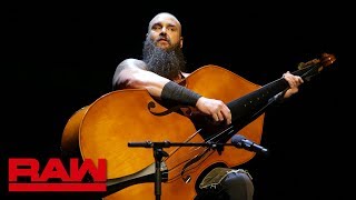 Braun Strowman bashes Elias with a bass Raw Feb 12 2018 [upl. by Gasser]