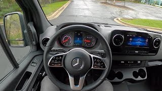 2019 MercedesBenz Sprinter 3500XD Crew Van  POV Review [upl. by Znieh]