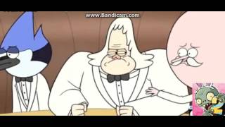 Regular show Muscle man is dead Prank [upl. by Finah583]